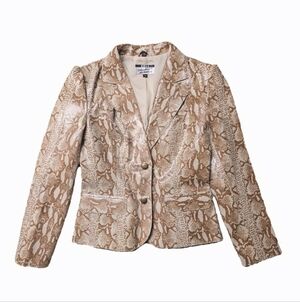Vintage Michael Hoban Snake Skin Jacket